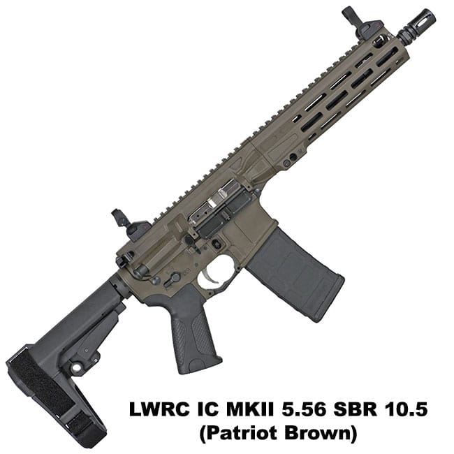 LWRC IC-MKII Pistol Patriot Brown