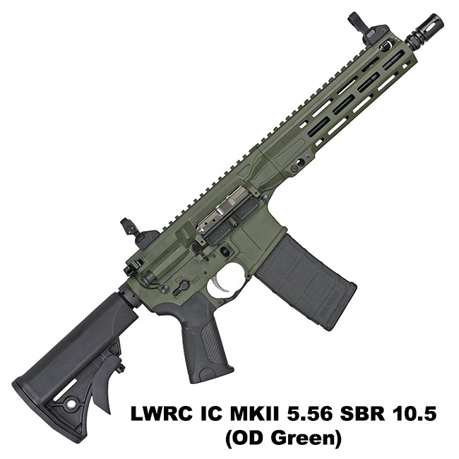LWRC IC-MKII SBR OD Green