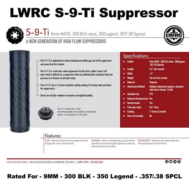 LWRC S-9-ti - LWRC S-9-Ti