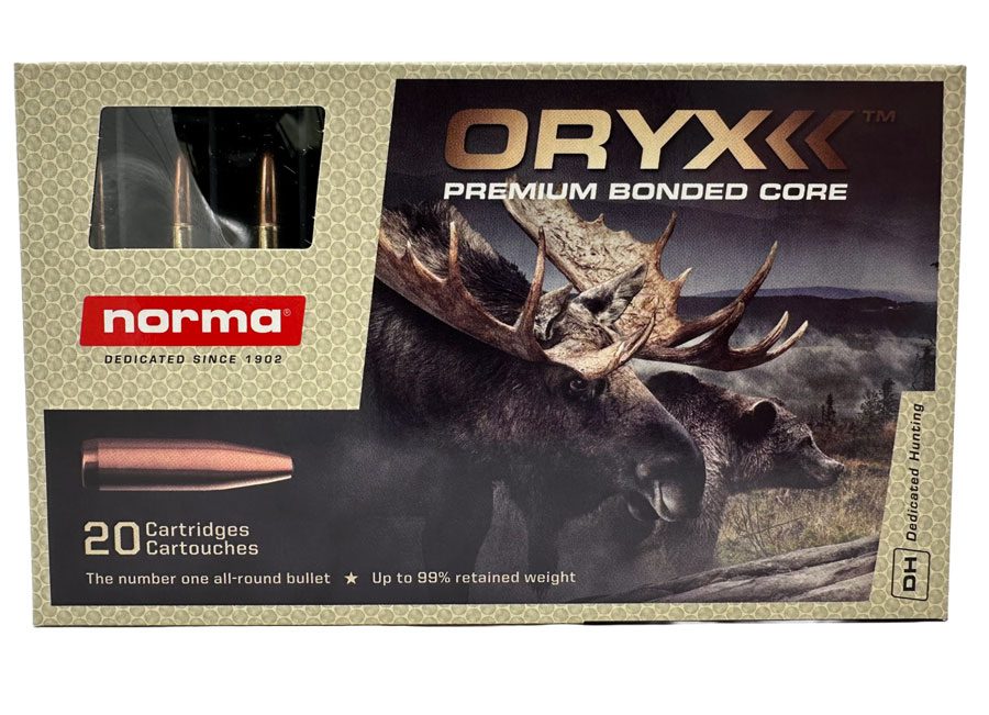 Norma Win 150gr Oryx - Norma 270 Win 150gr Oryx – Premium Bonded Core – 20 Round Box