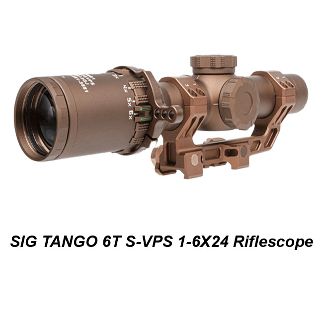SIG Tango 6t S-vps - SIG TANGO 6T S-VPS 1-6X24 Riflescope