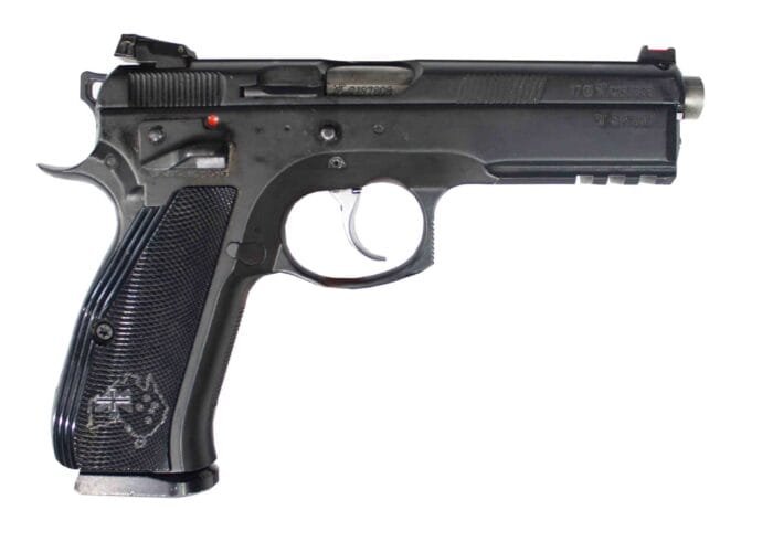 CZ 75 SP-01 Shadow Australia 9mm